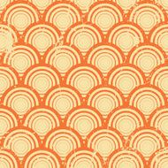 Vintage geometric seamless pattern vector repeat background N6