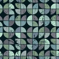 Seamless aged tiles abstract background vector background N2