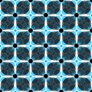 Vintage style geometric seamless pattern