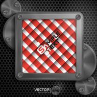 Metallic Frame With Screws N2