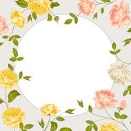 Spring background with text