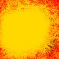 Abstract orange and yellow grunge texture