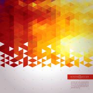 Trendy Abstract Geometric Hipster Background N3