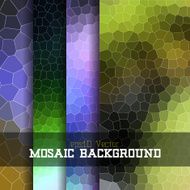 Mosaic background set N3