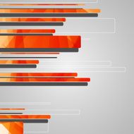 Abstract futuristic geometric shapes N52