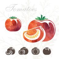 Tomatoes icons N2