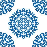 Seamless Christmas pattern with snowflakes N5