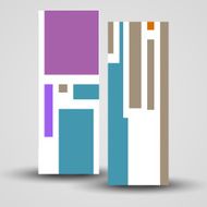 Vector banner set for your design N56