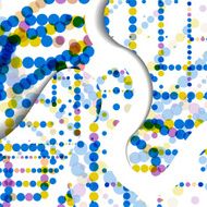 Abstract circles illustration