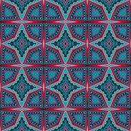 Seamless geometric pattern in oriental style N5