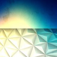 Abstract Polygonal background for Design - Low Poly Geometric Vector N115