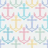colored anchors