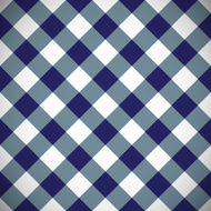 Tilted gingham plaid pattern