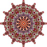 Ornamental lace pattern N38