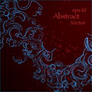 Pattern and glowing lines eps10 N4
