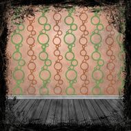 Orange grunge background Abstract vintage texture with frame an N4
