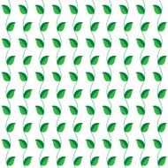 Seamless pattern the green leaves for background Vector