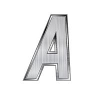 Alphabet metal letter A