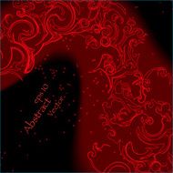 Pattern and glowing lines eps10 N6