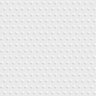 White seamless texture with hearts N2