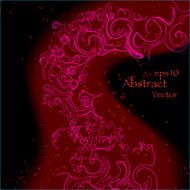 Pattern and glowing lines eps10 N7