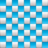 Checkered board blue