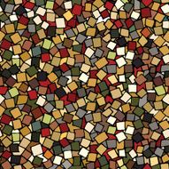 abstract colorful seamless background with squares