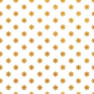 Vector seamless pattern with stylized dandelions N8