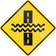 Water On Road in Canada