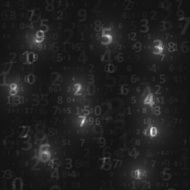 Digital code background N8