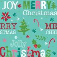 Seamless Christmas Pattern Illustration