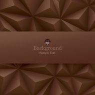 Brown abstract background vector N2