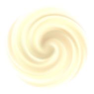 Milk Yogurt Cream Curl background N3