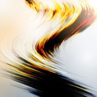 Abstract fire flames illustration N7