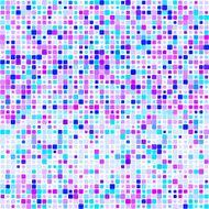 Abstract pixel background lilac pink blue seamless pattern for fabric