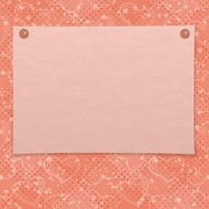 Valentine background with paper