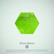 Abstract polygonal background N135