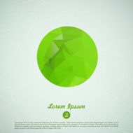 Abstract polygonal background N136