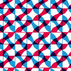 Mosaic tiles seamless pattern vector background N6