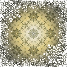 Christmas decoration frame N158