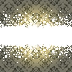 Christmas decoration frame N159