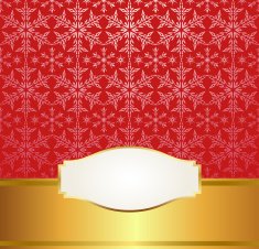 Christmas decoration frame N182