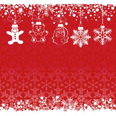 Christmas decoration frame N187