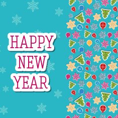 merry christmas and happy new year background cards concepts N11