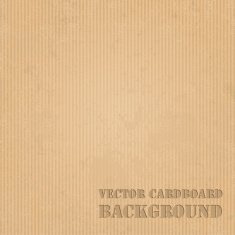 Cardboard grunge paper texture background Vector