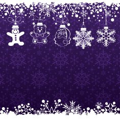 Christmas decoration frame N198