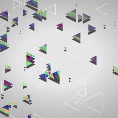 Abstract Geometric Shapes N86