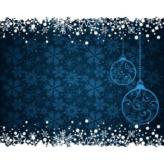 Christmas decoration frame N217
