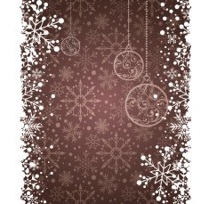 Christmas decoration frame N235