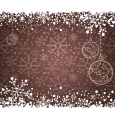 Christmas decoration frame N236